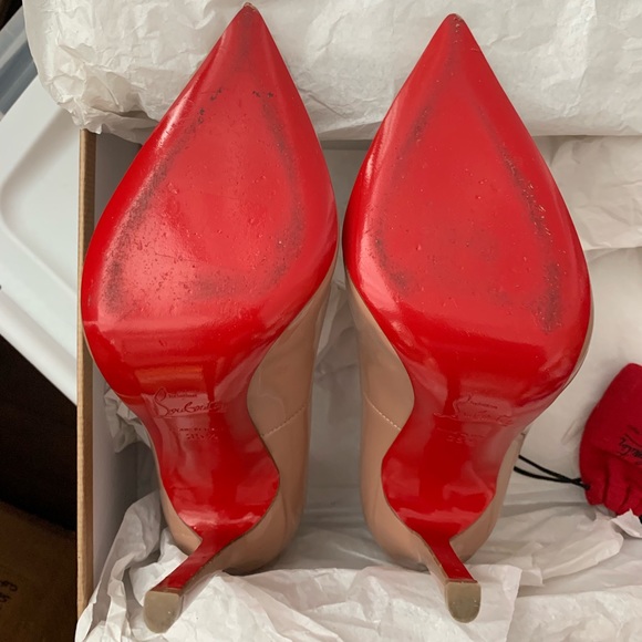 ✨SOLD✨Christian Louboutin Pigalle Patent Heels - Picture 6 of 8